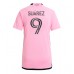 Maillot de foot Inter Miami Luis Suarez #9 Domicile vêtements Femmes 2024-25 Manches Courtes